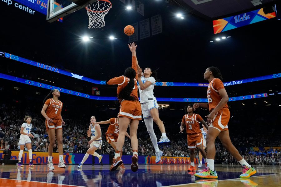 UCLA withstands Texas’ late charge, reaches 1st NCAA championship game with grinding 51-44 win