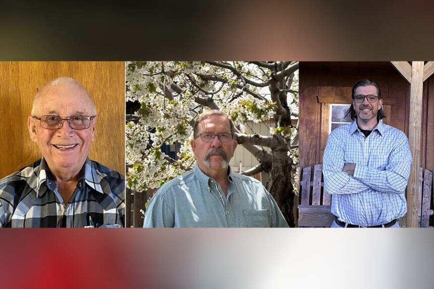 Incumbent Republican Jefferson County Coroner LaVar Summers, left, is facing two challengers in the primary. Carl Anderson, center, and Jim Newton, are also vying for the nomination. | Courtesy photos