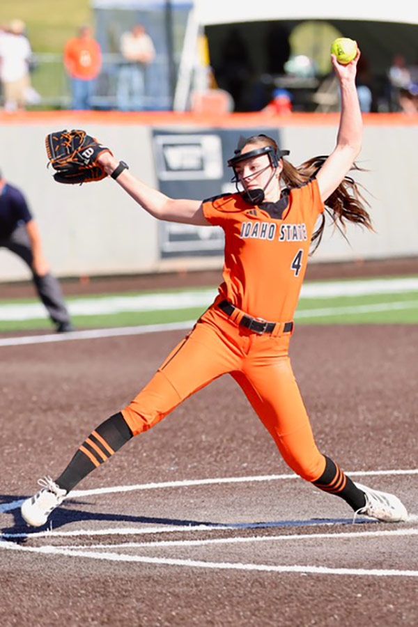 ISU softball Kasey Aguinaga