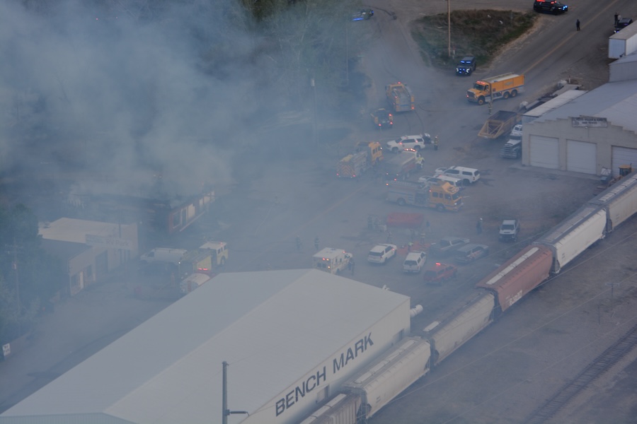 Thornton fire