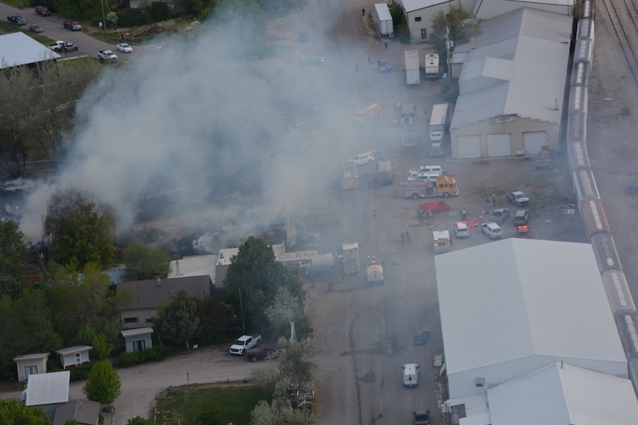 Thornton fire