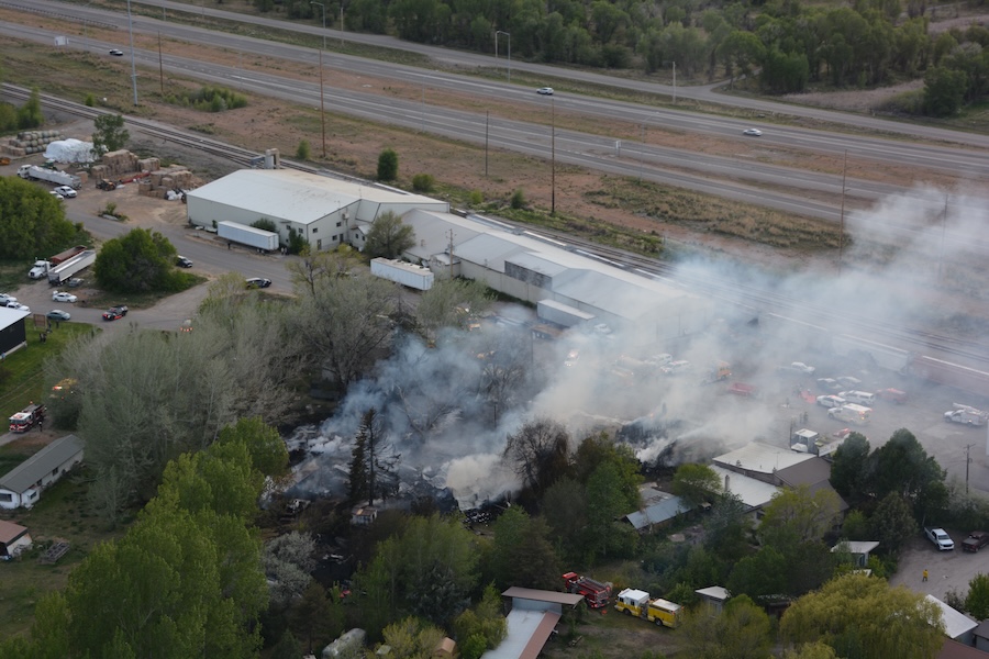Thornton fire