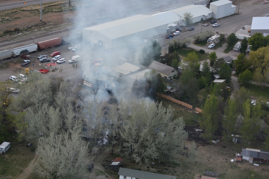 Thornton fire