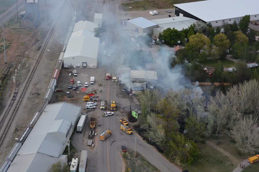 Thornton fire