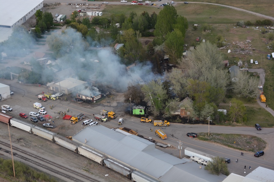 Thornton fire