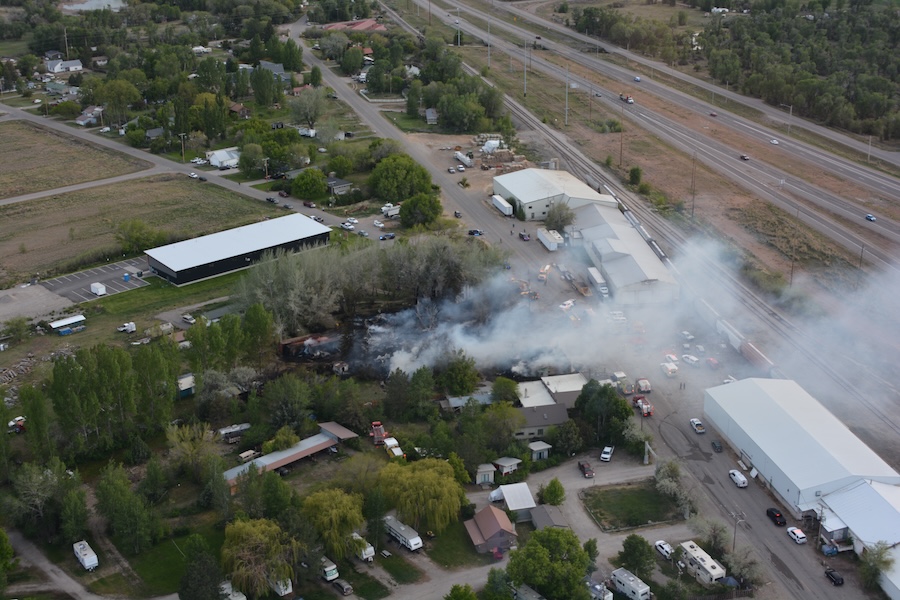 Thornton fire