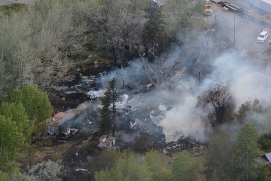 Thornton fire