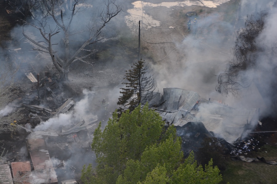 Thornton fire