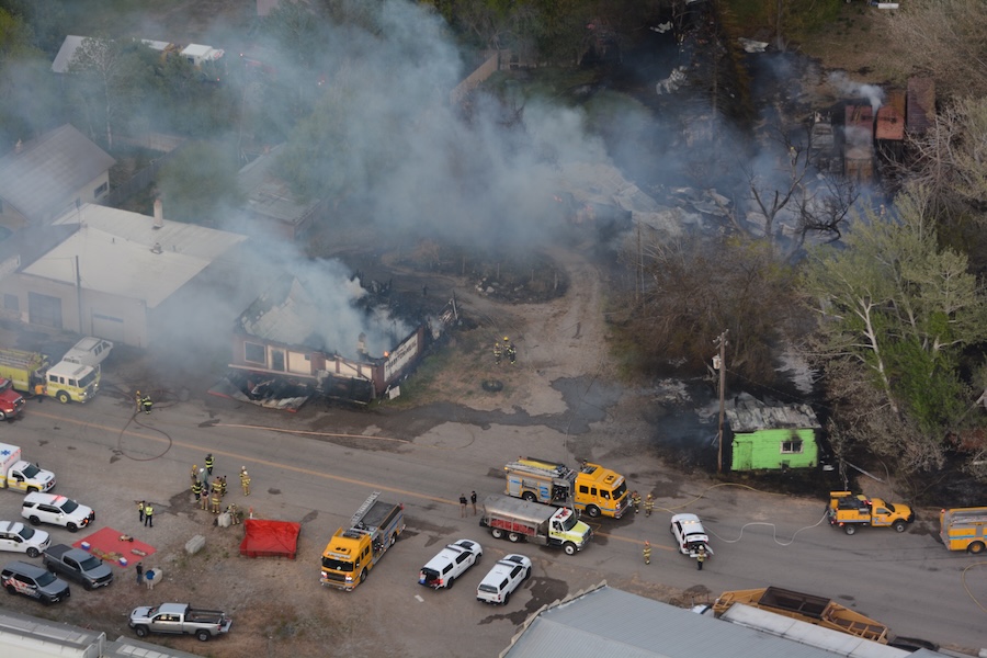 Thornton fire