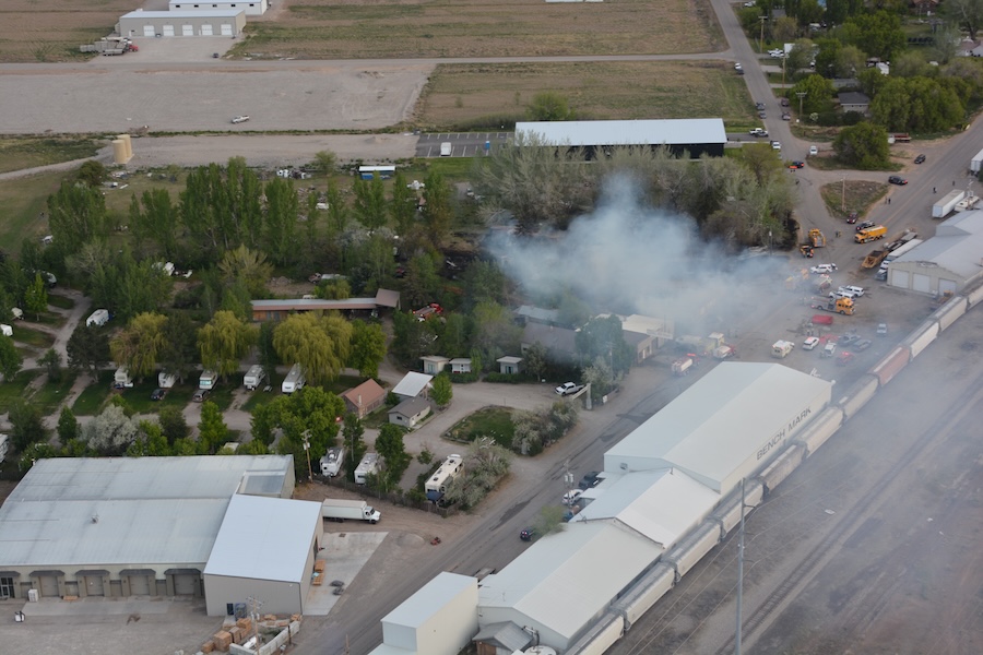 Thornton fire
