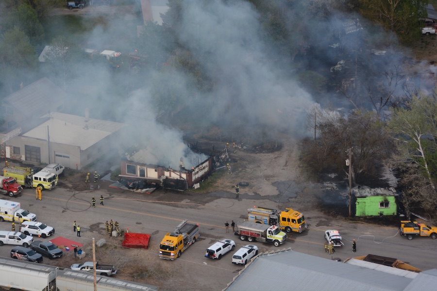 Thornton fire
