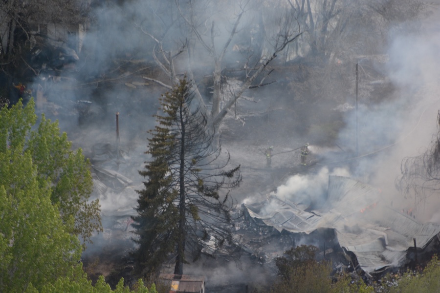 Thornton fire