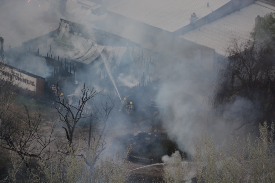 Thornton fire