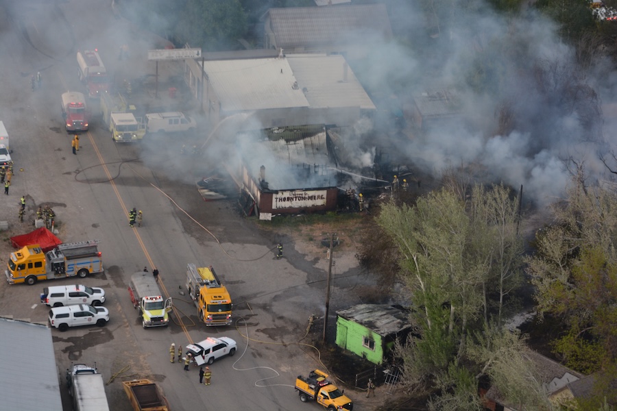 Thornton fire