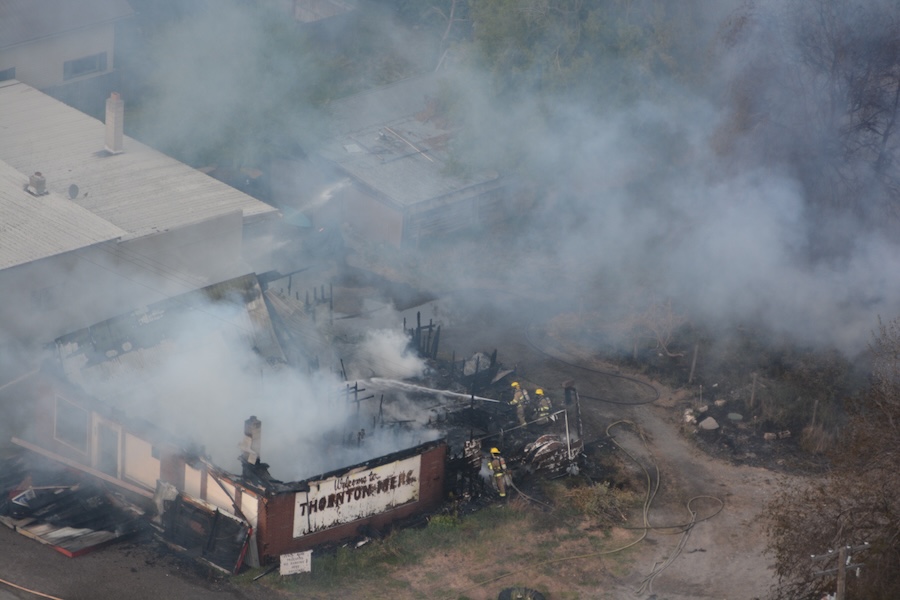 Thornton fire