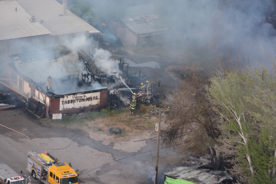 Thornton fire