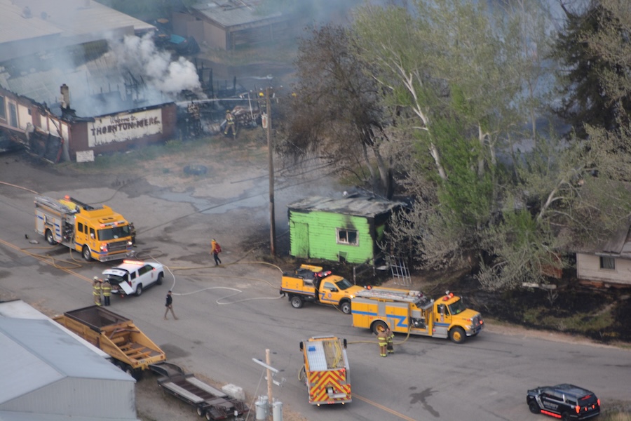 Thornton fire