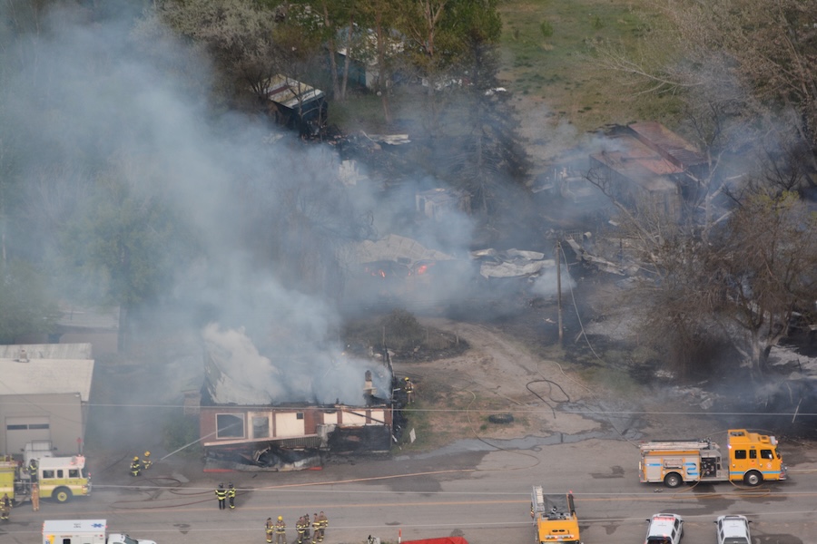 Thornton fire