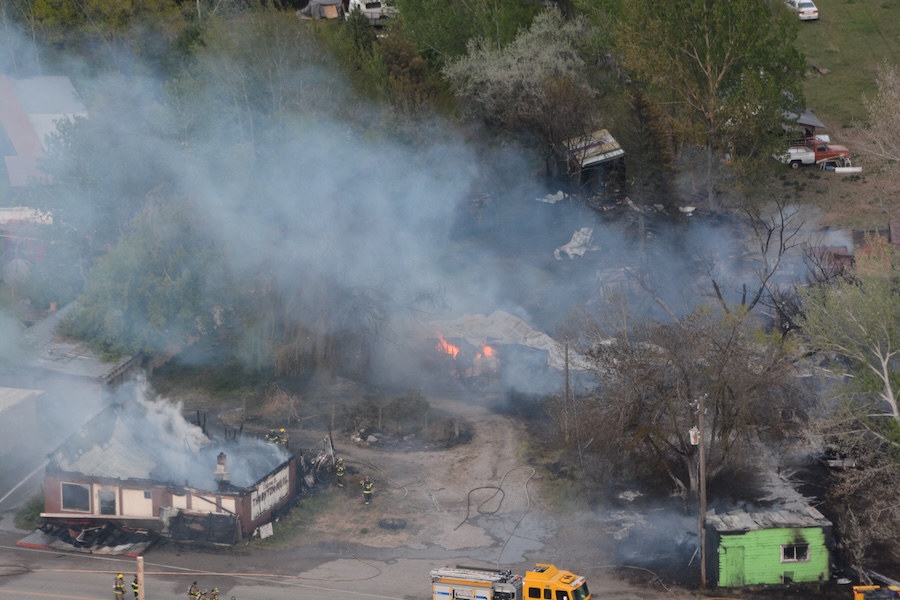 Thornton fire