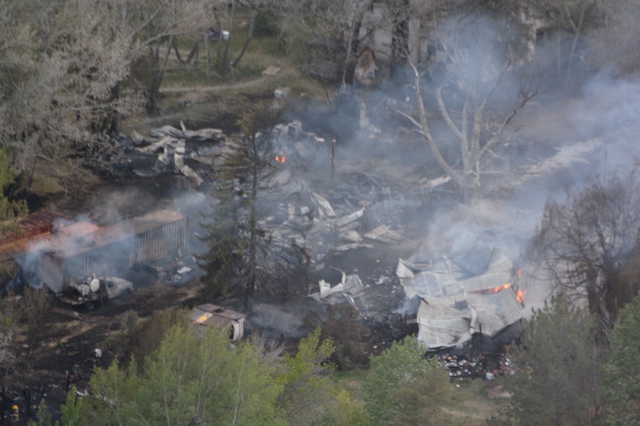 Thornton fire