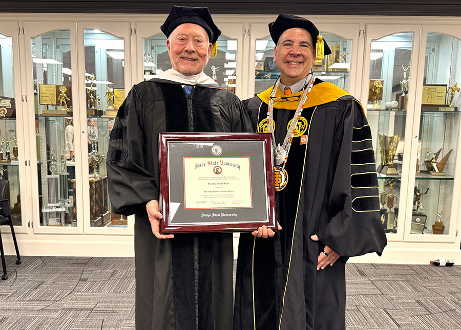 Frank VanderSloot degree
