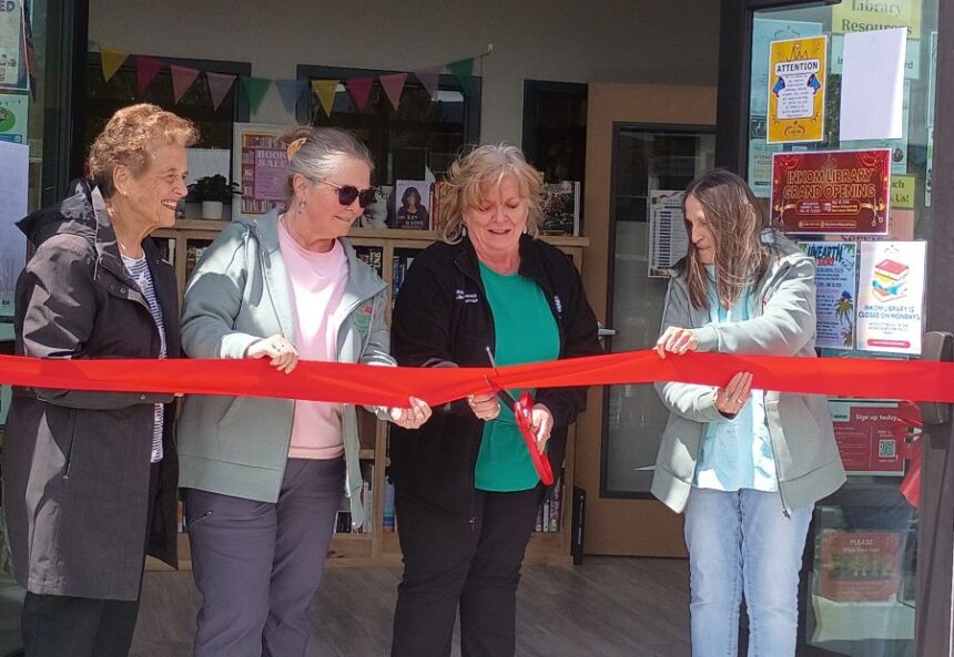 Inkom ribbon cutting