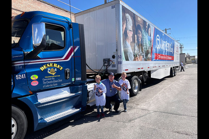 Over 30,000 pounds of food was donated to the Blackfoot Community Pantry & Outreach on Tuesday. | Courtesy Katie Harris