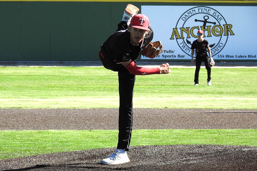 Homedale baseball Mason Taylor