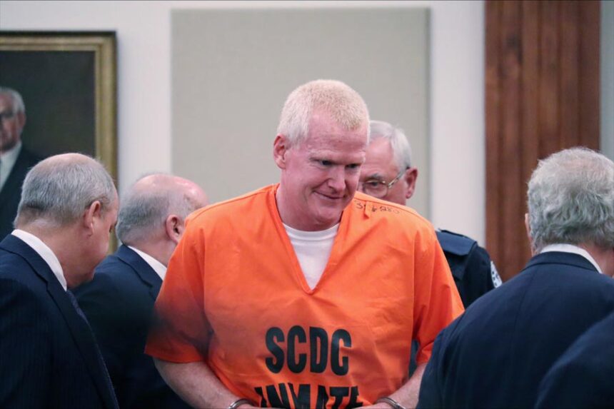 Disbarred attorney Alex Murdaugh arrives in court in Beaufort, S.C., Sept. 14, 2023. | James Pollard, Associated Press