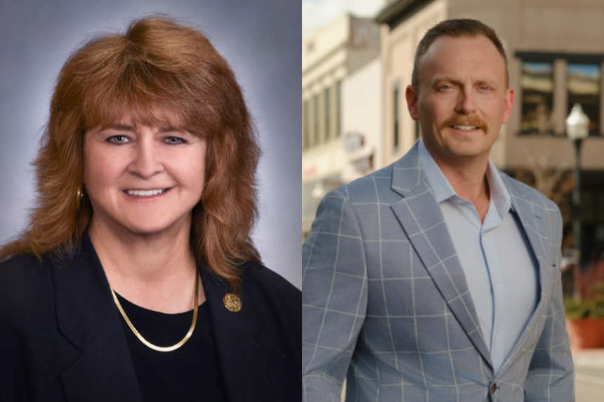 District 32A Rep. Barbara Ehardt, left, and Candidate Connor Cook, right, | Courtesy photos