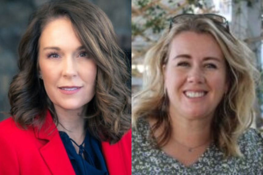 Rep. Stephanie Mickelsen, left, and Rep. Erin Bingham, right, won their elections, defeating their challengers in the May Primary. | Courtesy images