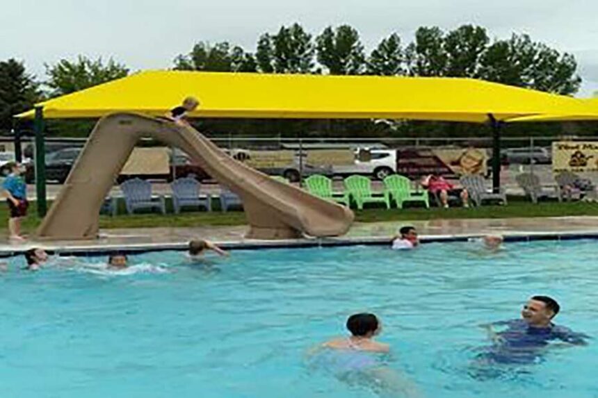 Ammon Swimming pool photo taken from city's website