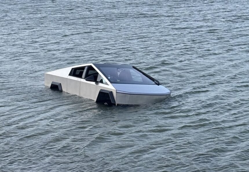 cybertruck water