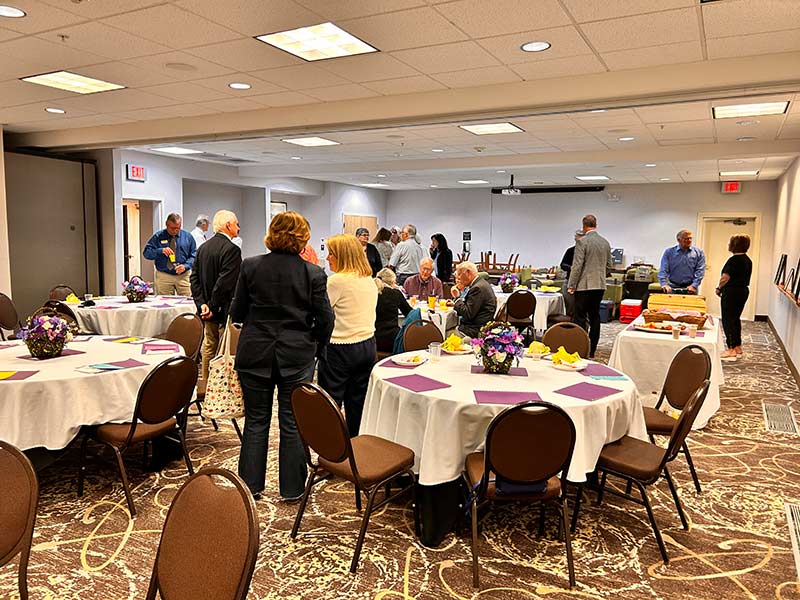 Crowd at National Day of Prayer in Idaho Falls. | Rett Nelson, EastIdahoNews.com
