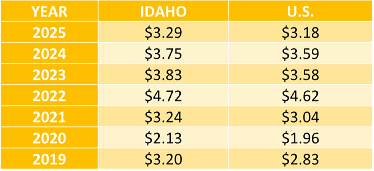 gas price trend