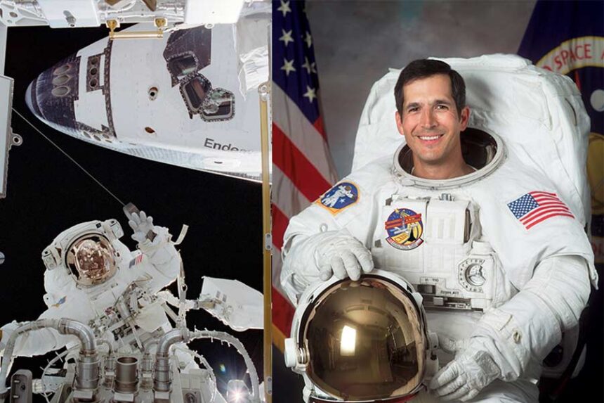 John Herrington became the first Native American to walk in space during a 13-day mission to the International Space Station in 2002. | Courtesy John Herrington