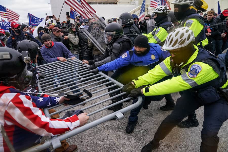 Officers who defended Capitol from rioters sue to block payouts from $1.8B ‘anti-weaponization’ fund