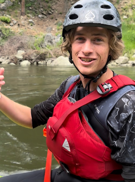 Scott Robins on a kayaking trip. | Instagram