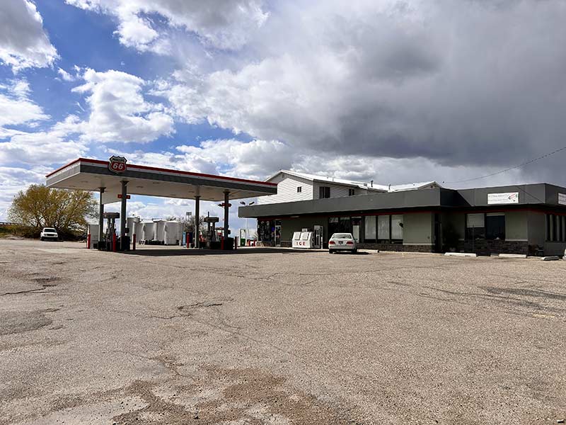 Phillips 66 off Interstate 15 in Roberts is the space formerly occupied by Texaco. On June 6, 1976, 500 people filled the parking lot after the Teton flood. | Rett Nelson, EastIdahoNews.com