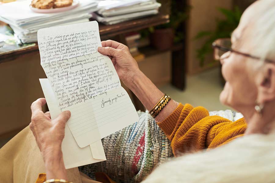 The letter your loves ones will treasure