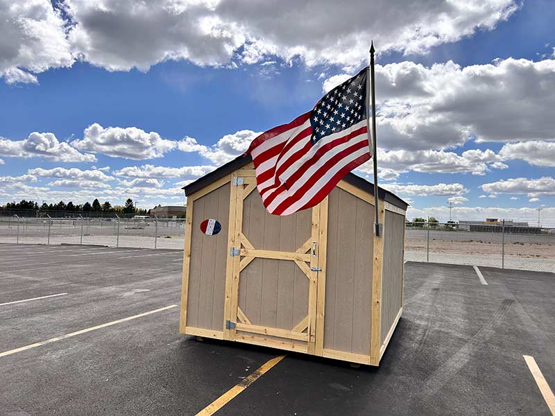 The last shed was delivered on May 18. | Rett Nelson, EastIdahoNews.com