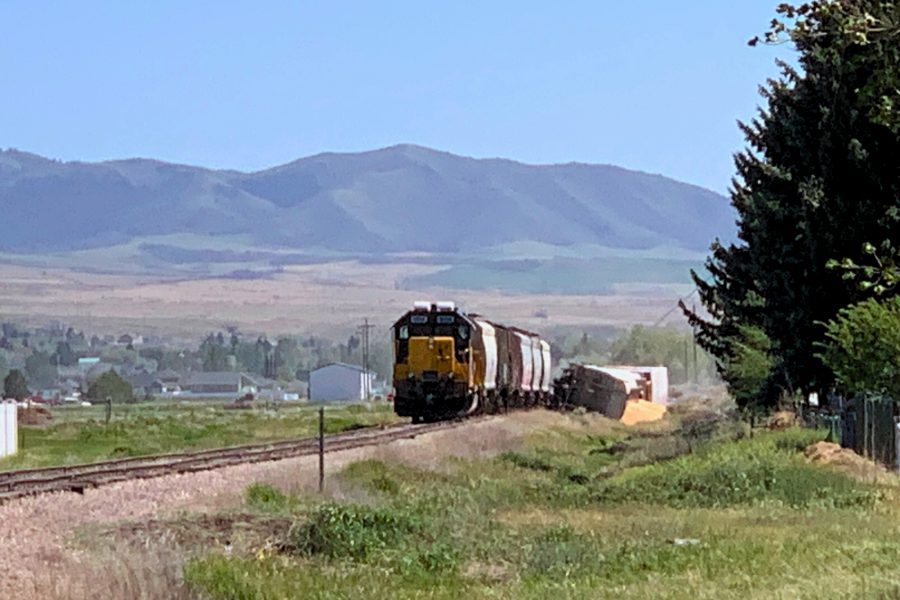 Train by Mountain Valley Elementary