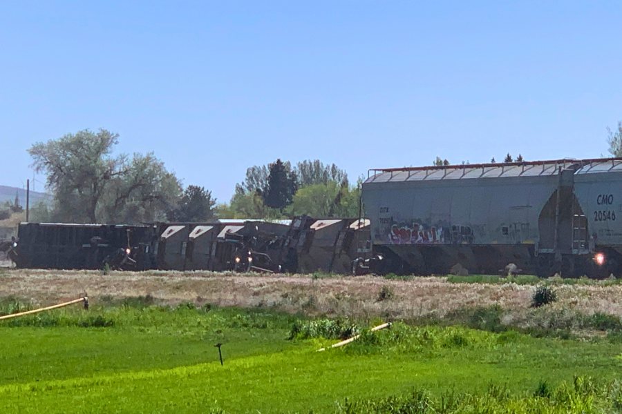 Train by Mountain Valley Elementary