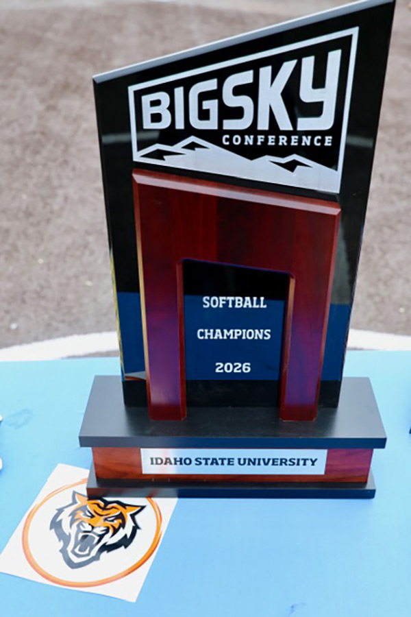 ISU softball trophy