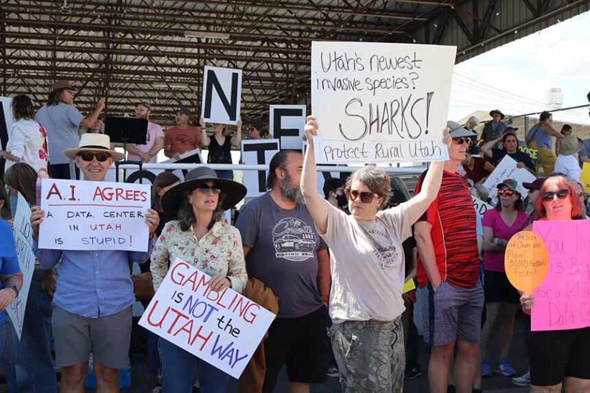 data center protesters