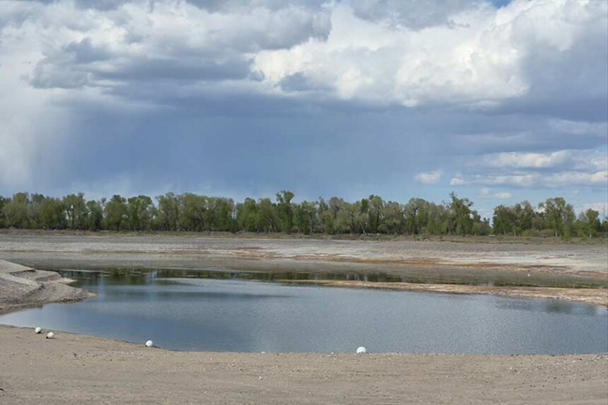 Amid a statewide drought emergency in Idaho, Jefferson County Lake in Rigby is still rising. | Courtesy Martin Jones