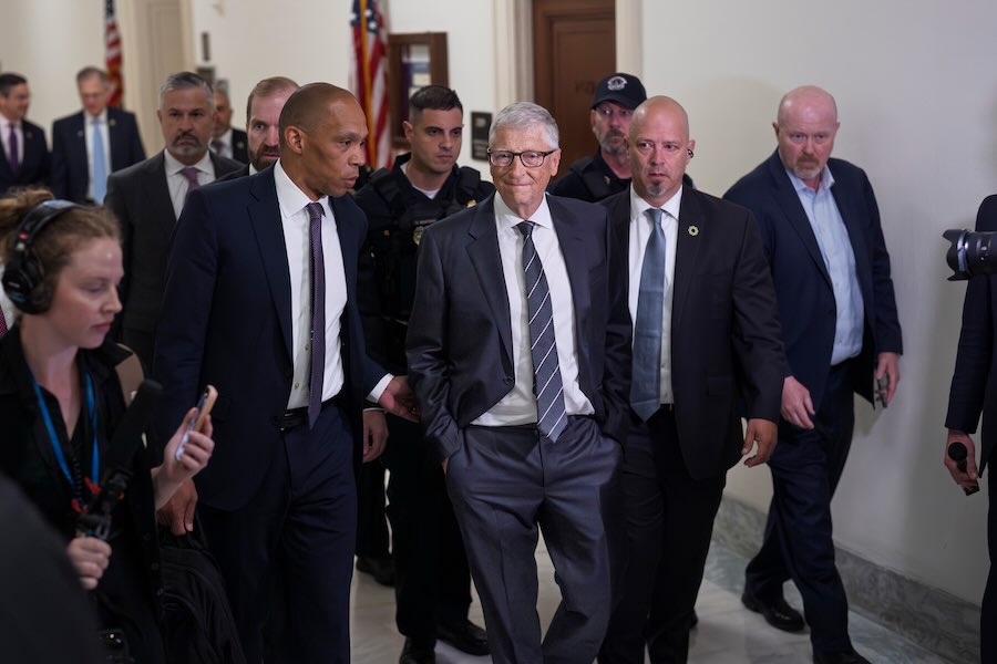 Bill Gates, co-founder of Microsoft, arrives on Capitol Hill for a closed-door interview with the House Oversight Committee investigating convicted sex offender Jeffrey Epstein, in Washington, Wednesday, June 10, 2026.