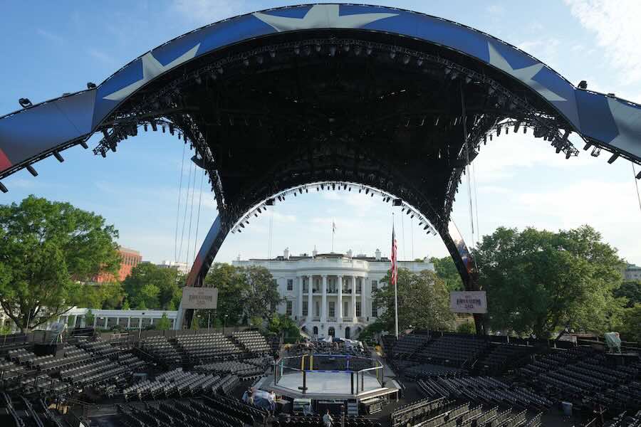 Judge rules Trump can stage UFC fights on the White House’s South Lawn this weekend