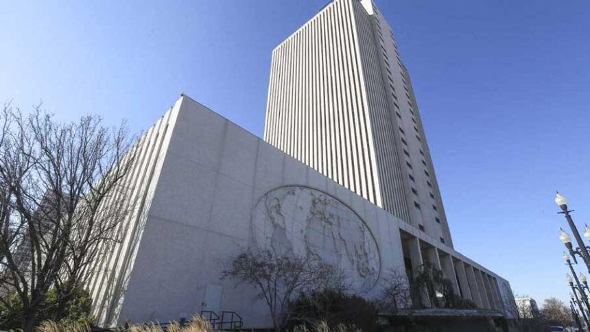 The Church Office Building for The Church of Jesus Christ of Latter-day Saints in Salt Lake City is seen in this undated photo.