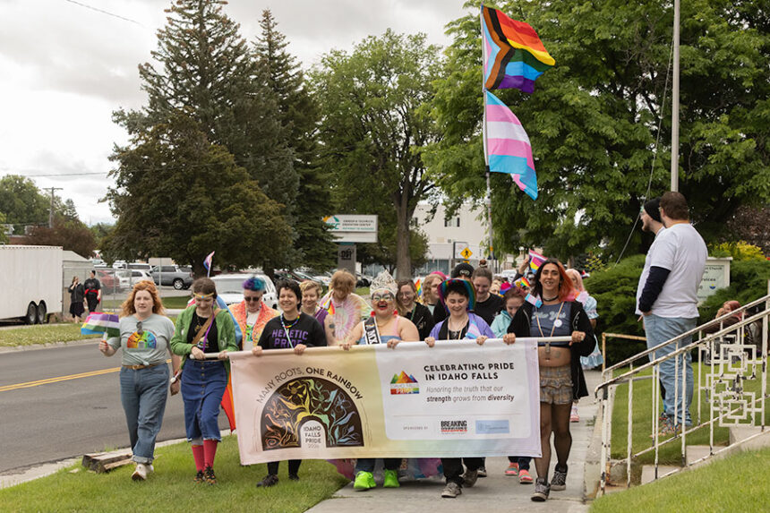 Over thousands of community members gathered at the Snake River Greenbelt to celebrate Pride and Unity. | Daniel V. Ramirez, EastIdahoNews.com